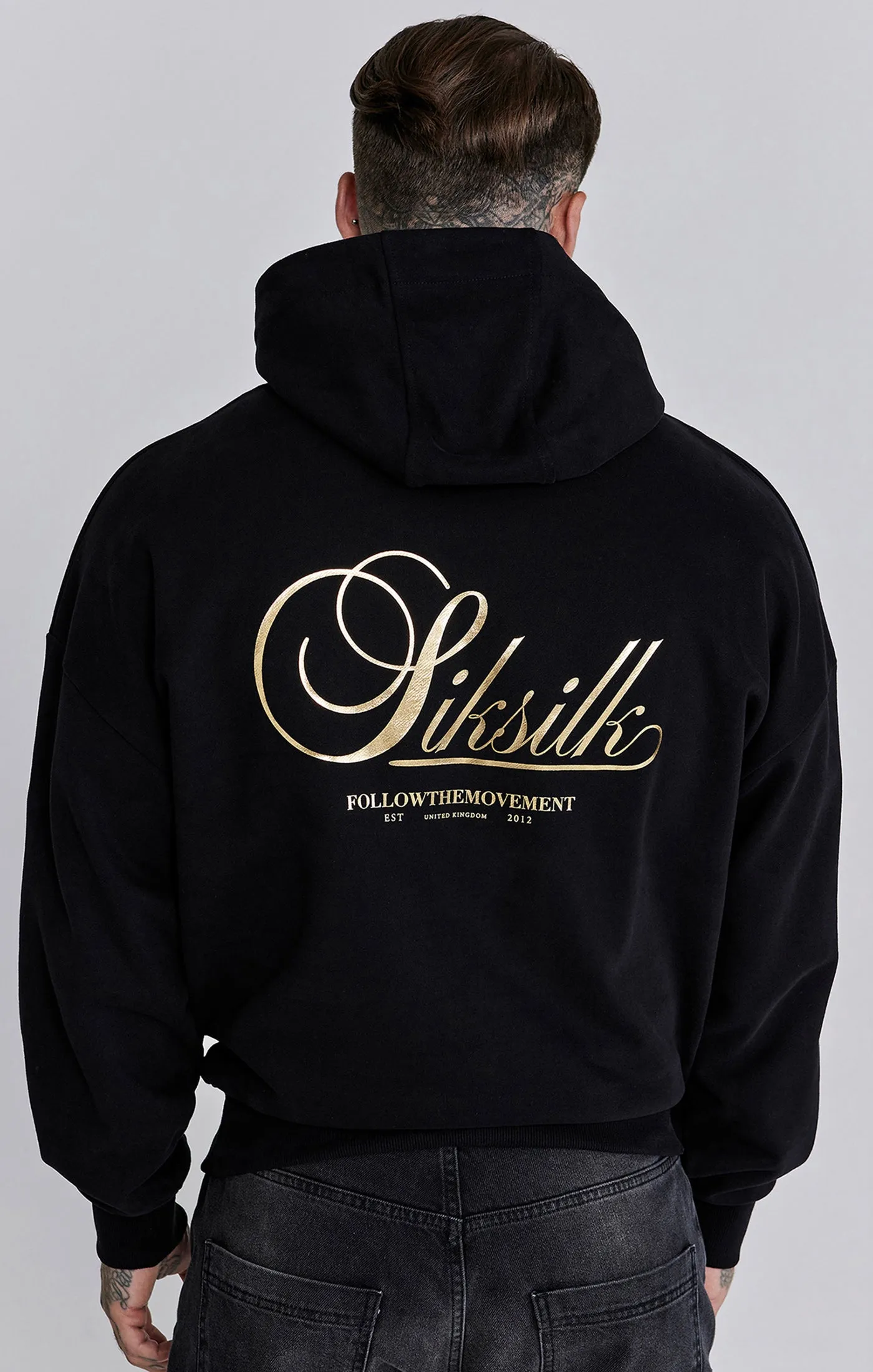 Black Graphic Hoodie sold by Siksilk product image thumbnail 3