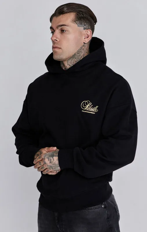 Black Graphic Hoodie sold by Siksilk