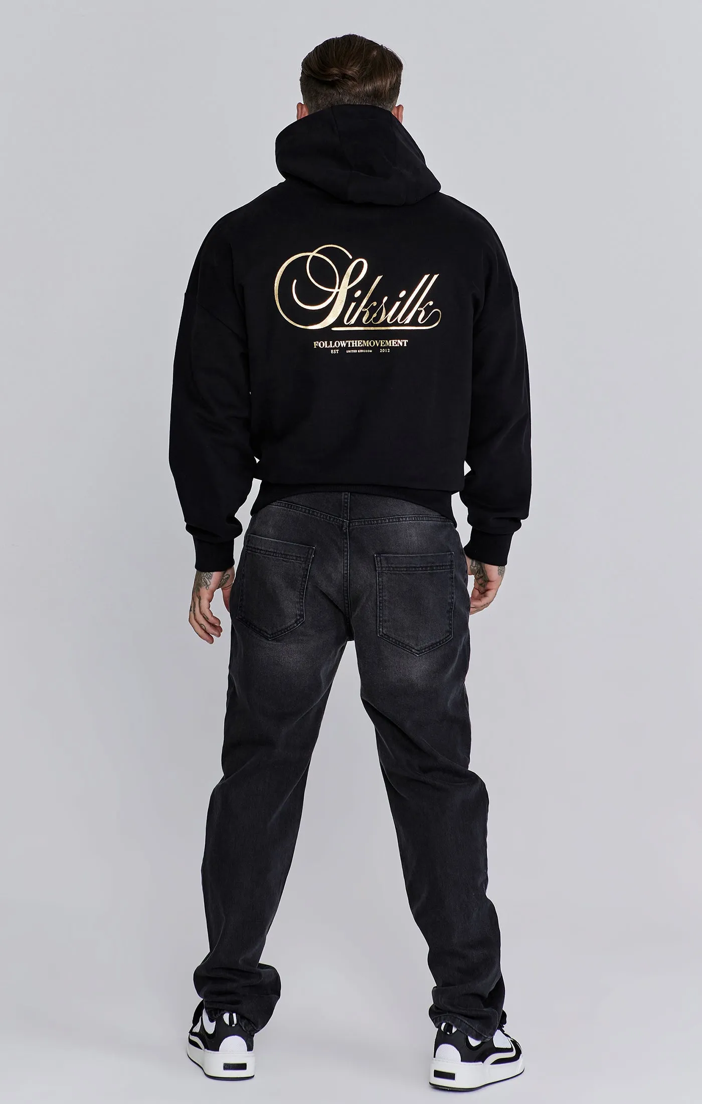 Black Graphic Hoodie sold by Siksilk product image thumbnail 5