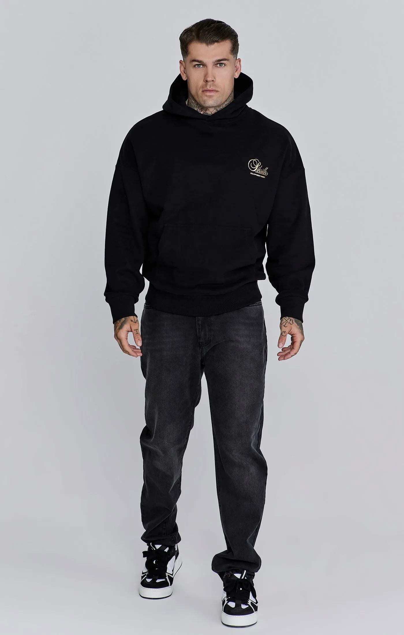 Black Graphic Hoodie sold by Siksilk product image thumbnail 2