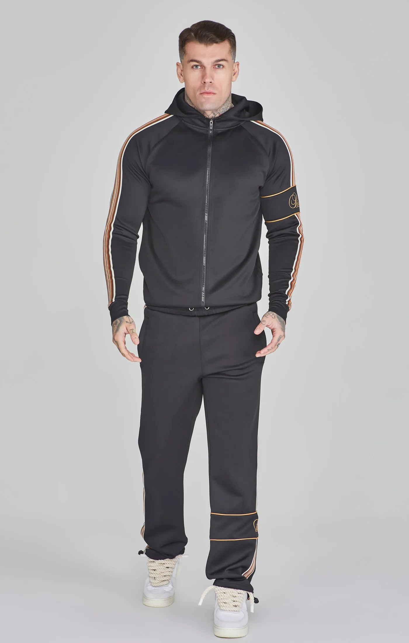 Black Track Pants sold by Siksilk product image thumbnail 2
