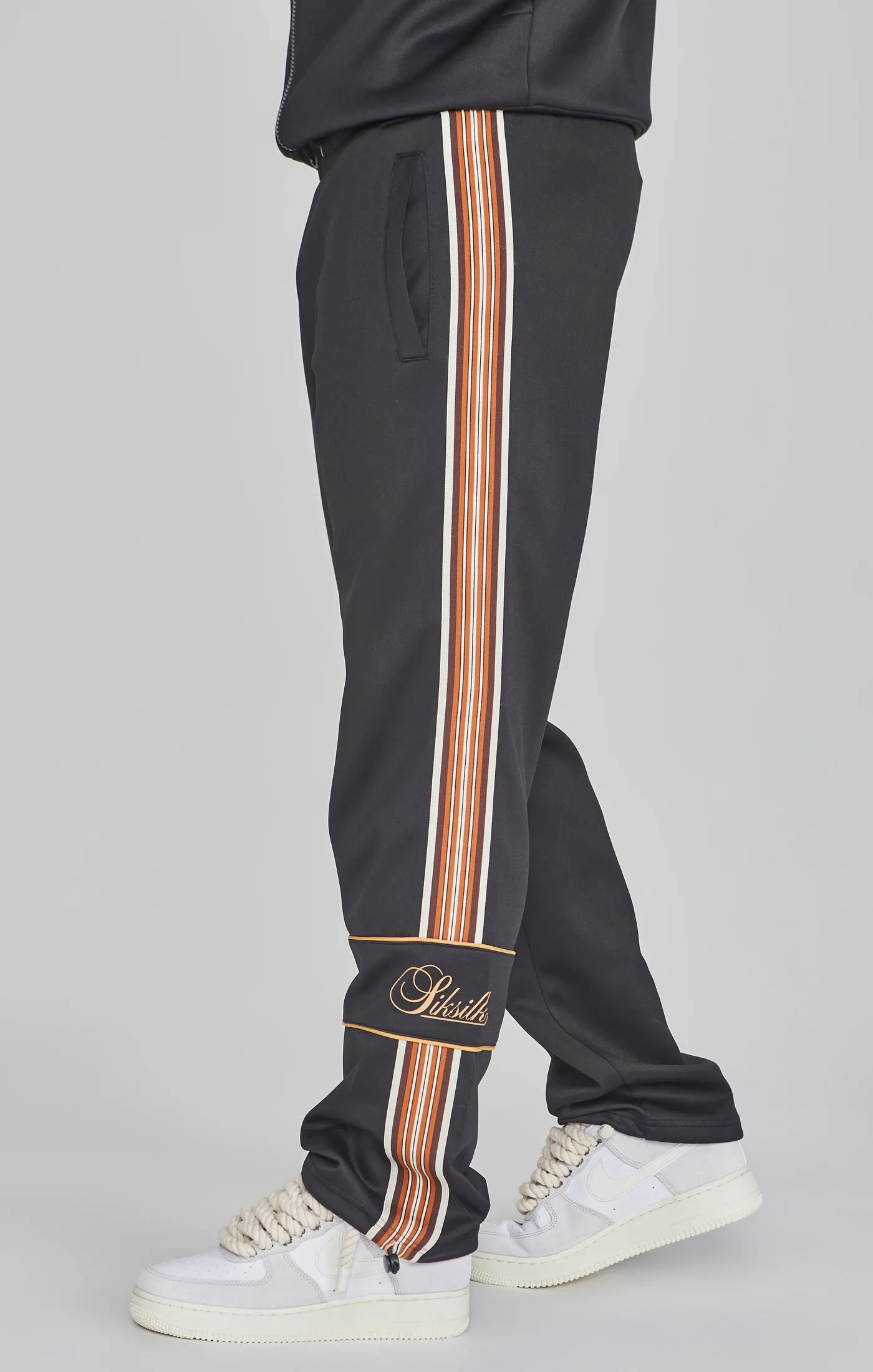 Black Track Pants sold by Siksilk product image thumbnail 3