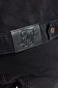 Black Denim Jacket sold by Siksilk