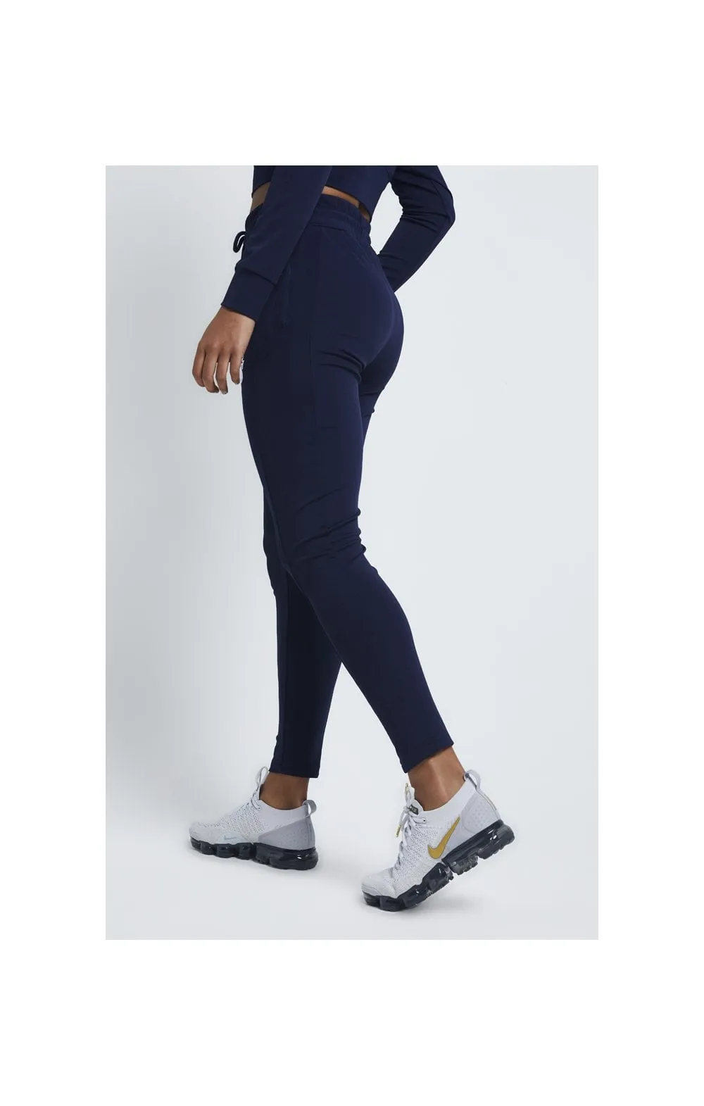 SikSilk Zonal Track Pants – Navy sold by Siksilk product image thumbnail 3
