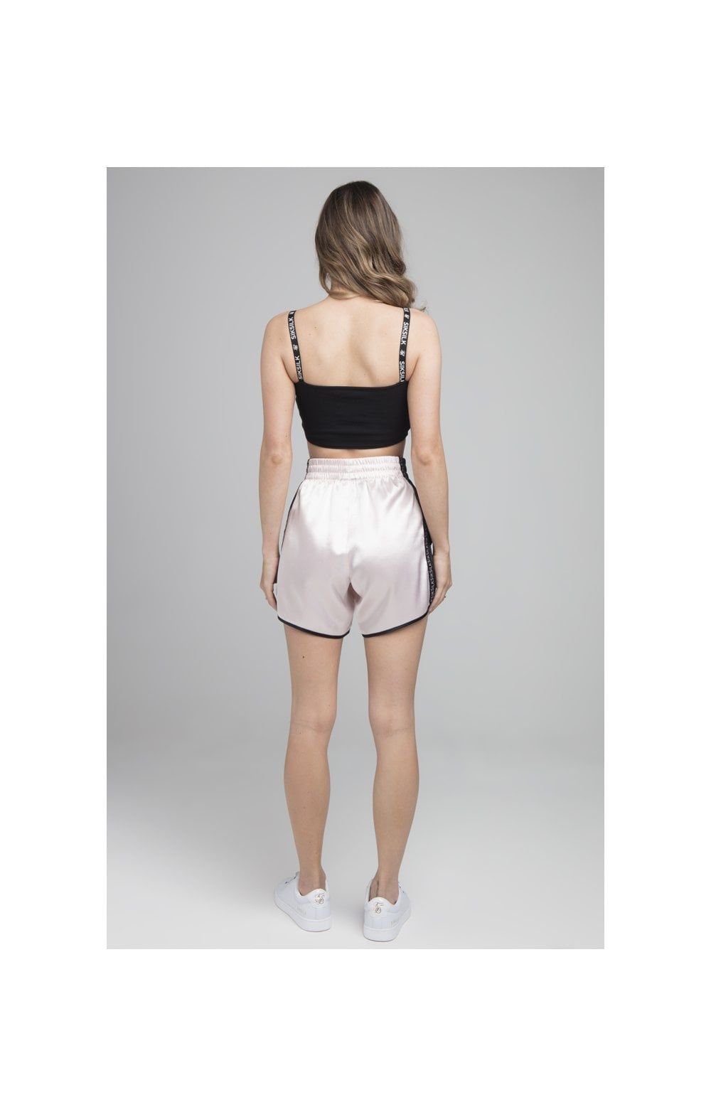 SikSilk Muay Thai Satin Shorts - Pink sold by Siksilk product image thumbnail 7