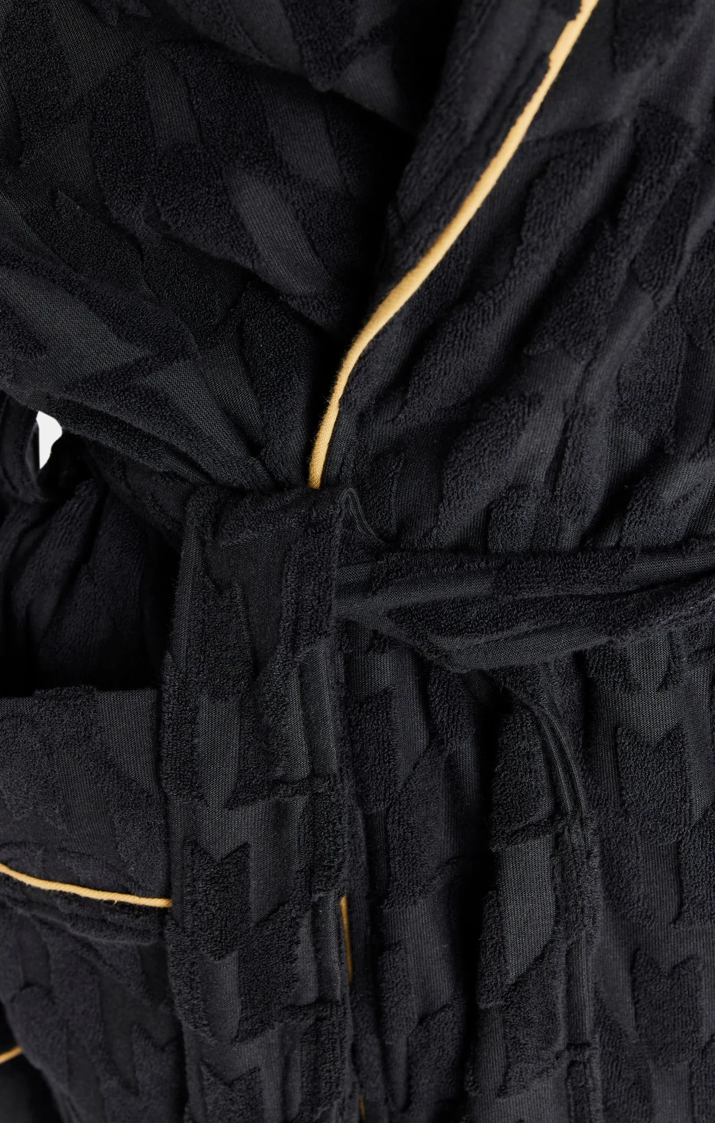 Black Messi x SikSilk Dressing Gown sold by Siksilk product image thumbnail 3