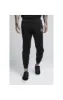 SikSilk Cartel Cropped Cuffed Track Pants - Black sold by Siksilk