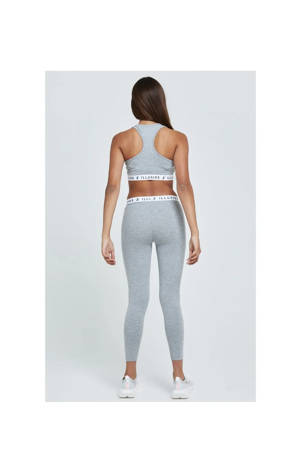 Illusive London Core Bralette - Grey Marl sold by Siksilk product image thumbnail 5