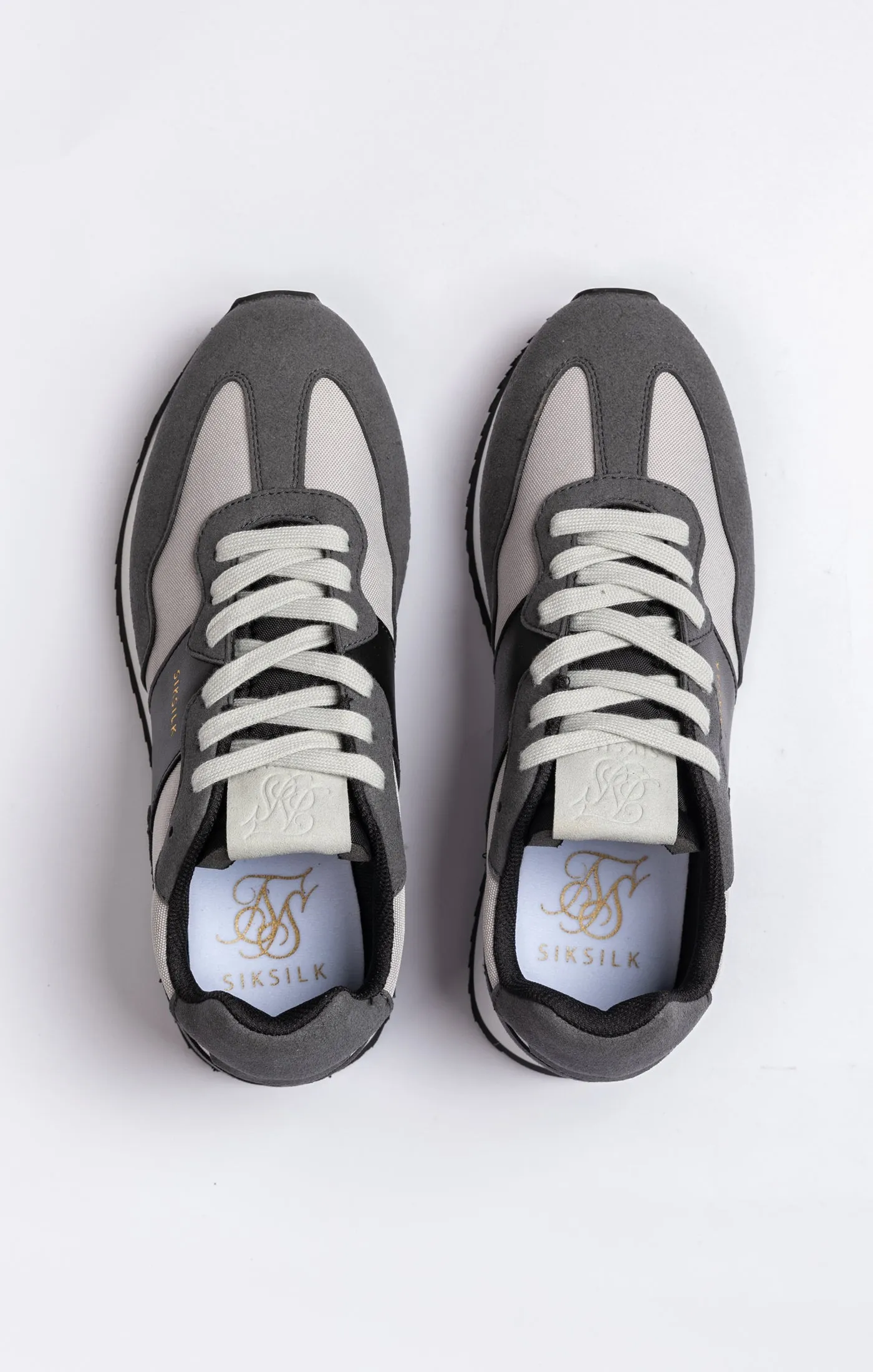 Black Retro Running Trainer sold by Siksilk product image thumbnail 5