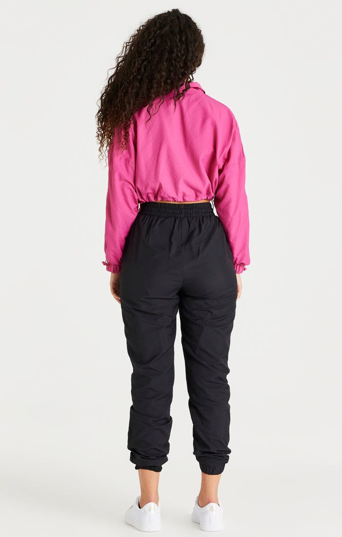 Pink Cropped Ruched Jacket sold by Siksilk product image thumbnail 4