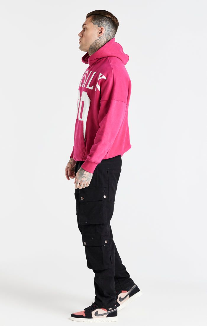 Black Loose Fit Cargo Pant sold by Siksilk product image thumbnail 6