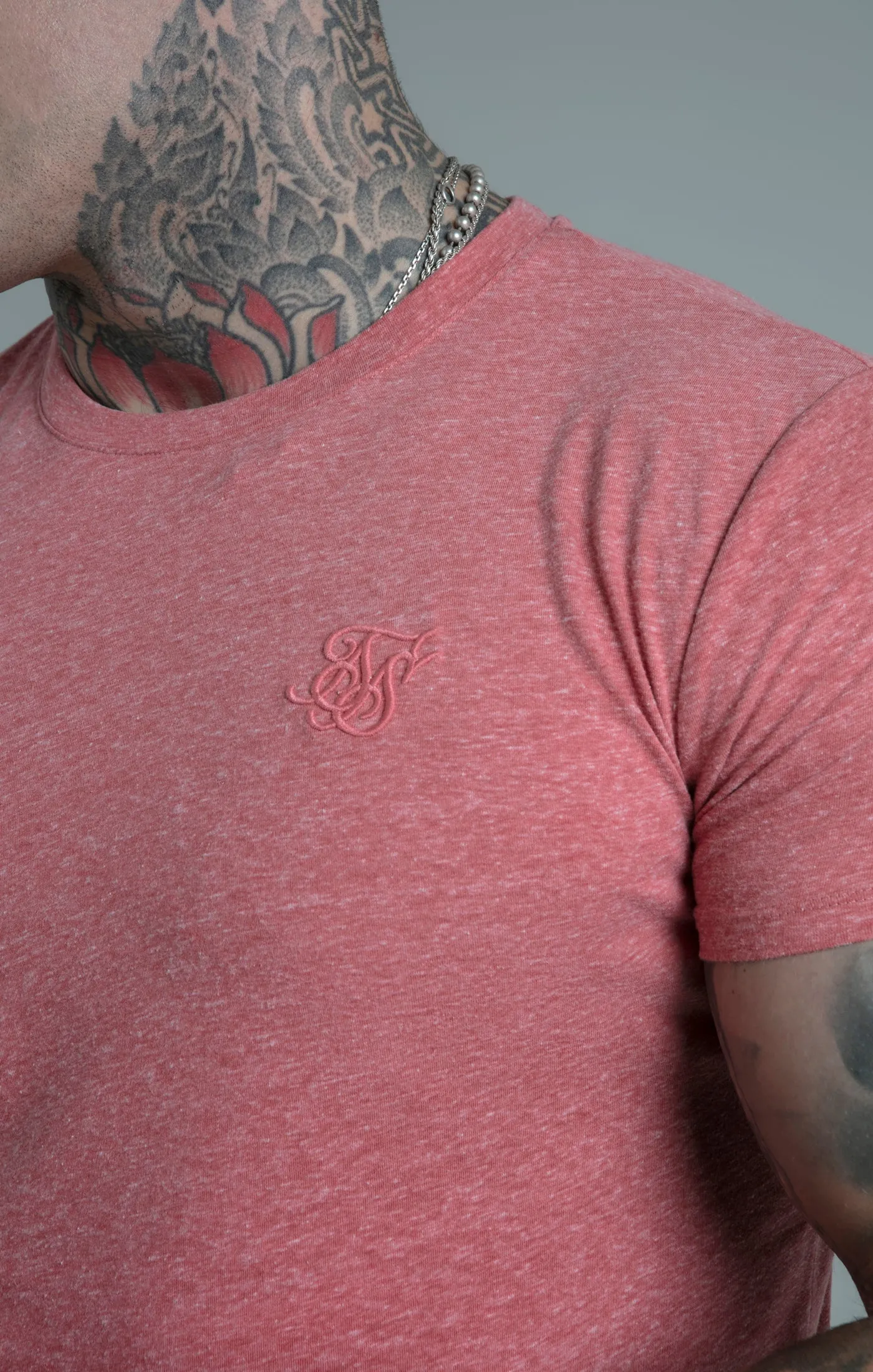 Orange Marl T-Shirt sold by Siksilk product image thumbnail 3