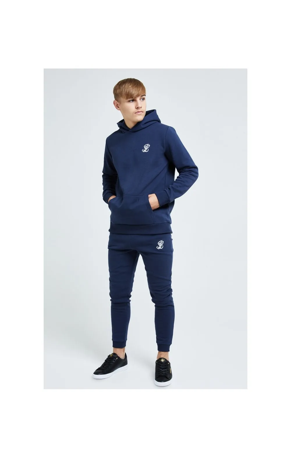 Boys Illusive Navy Essentials Jogger sold by Siksilk product image thumbnail 5