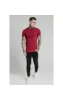 SikSilk Straight Hem Gym Tee - Red sold by Siksilk