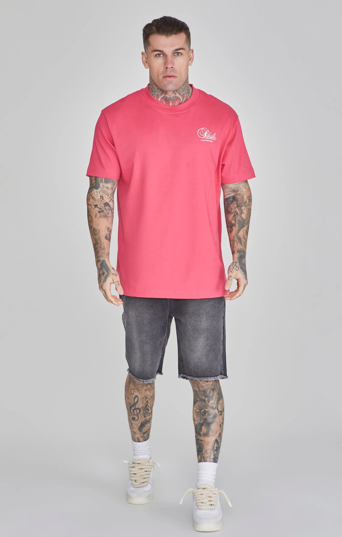 Black Denim Shorts sold by Siksilk product image thumbnail 2