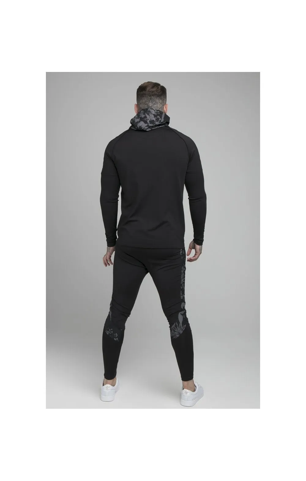SikSilk Scope Hawaii Track Pant - Black sold by Siksilk product image thumbnail 5