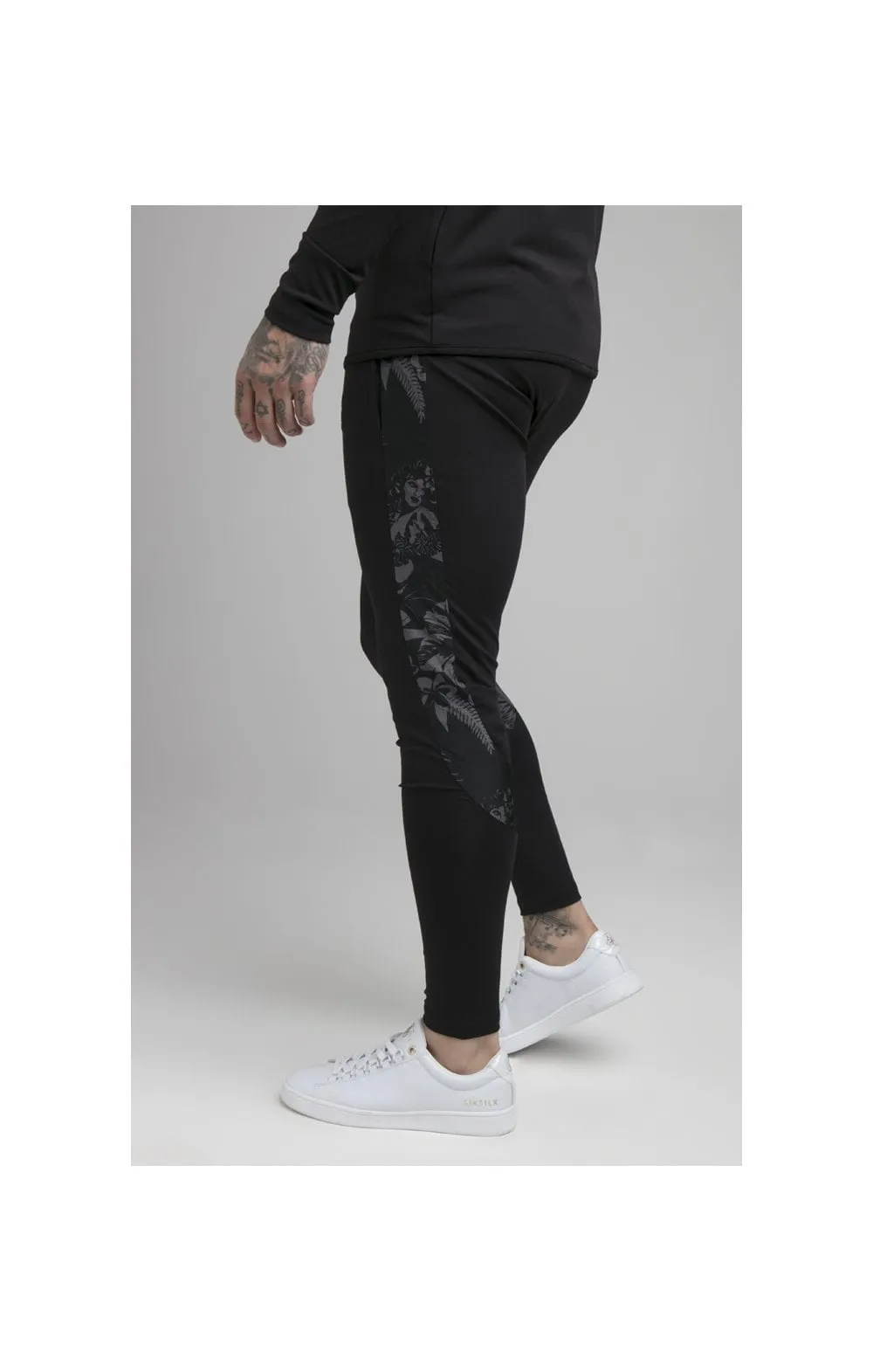 SikSilk Scope Hawaii Track Pant - Black sold by Siksilk product image thumbnail 2