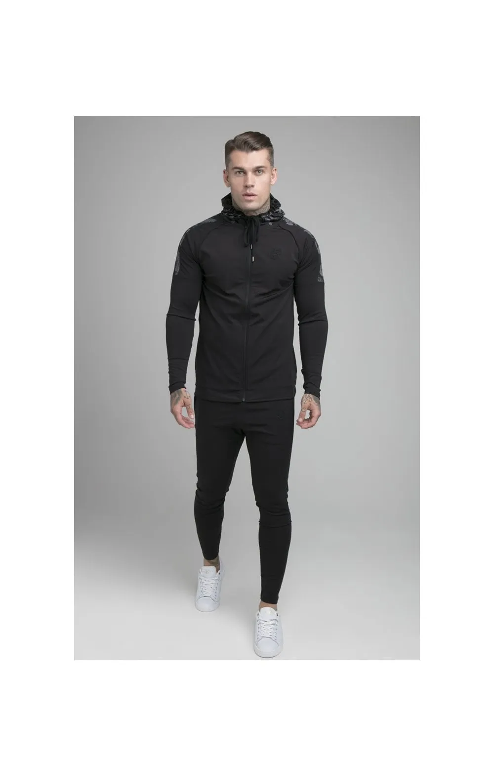 SikSilk Scope Hawaii Track Pant - Black sold by Siksilk product image thumbnail 3