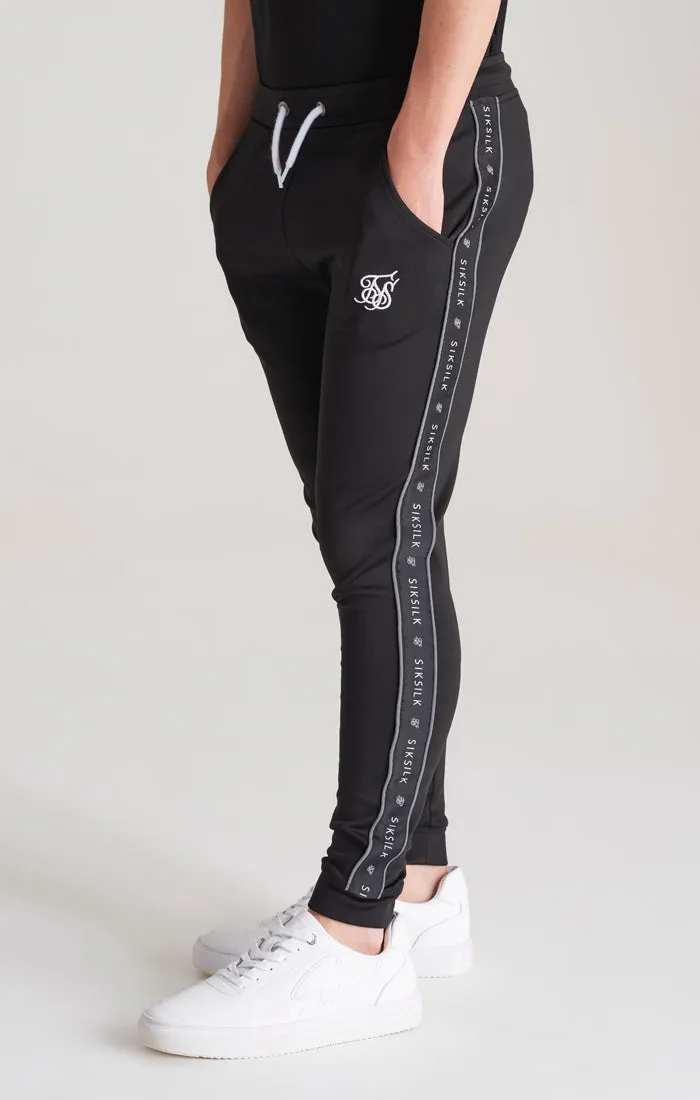 Boys Black Taped Jogger sold by Siksilk product image thumbnail 2