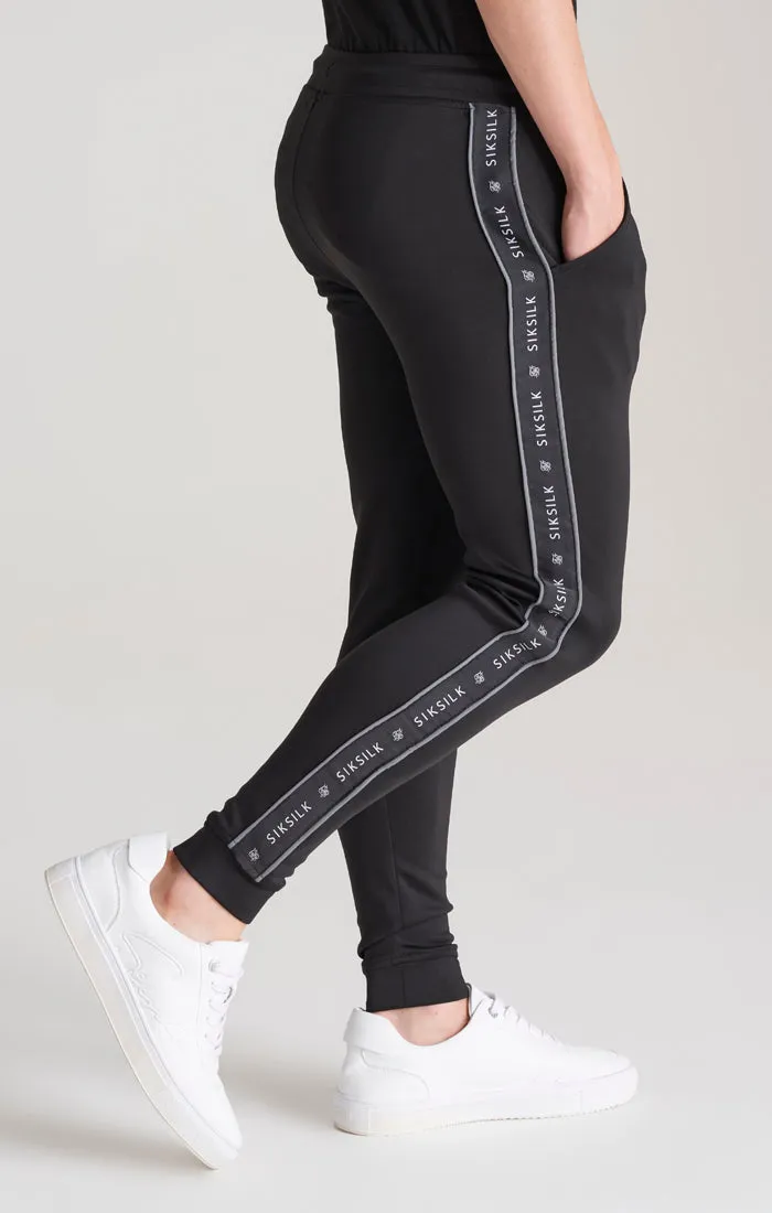 Boys Black Taped Jogger sold by Siksilk product image thumbnail 3