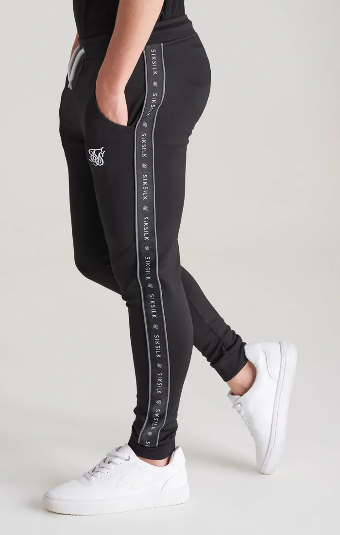 Boys Black Taped Jogger sold by Siksilk