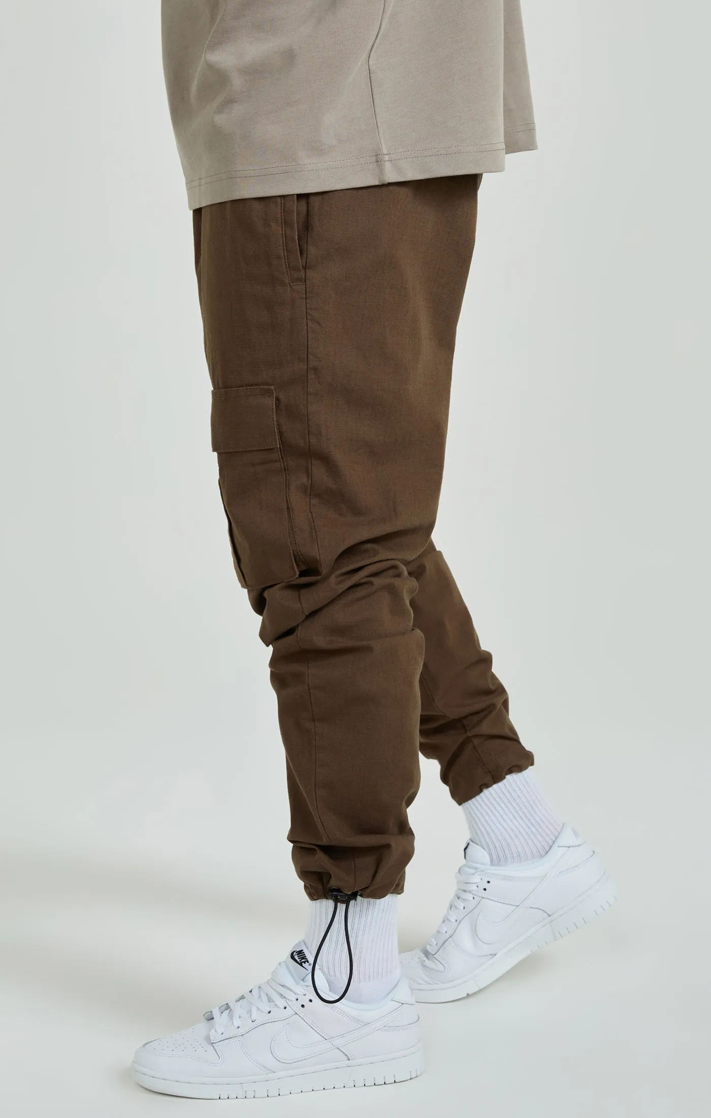 Brown Ripstop Cargo Pants sold by Siksilk product image thumbnail 3