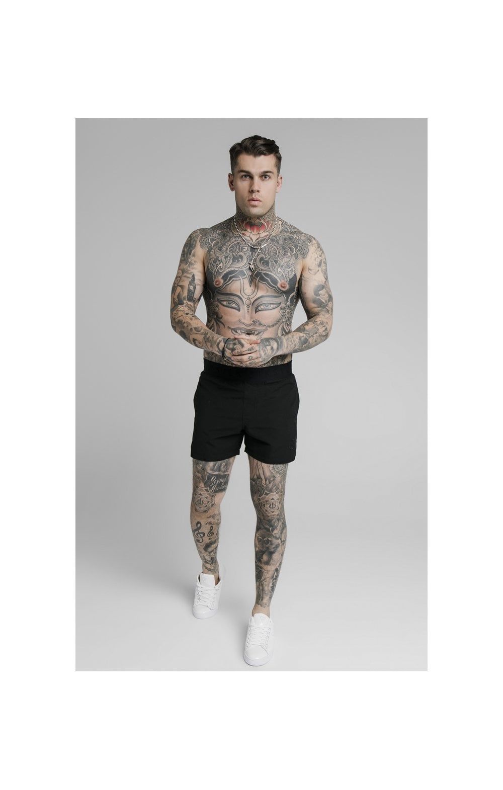 SikSilk Standard Swim Shorts - Black sold by Siksilk product image thumbnail 3