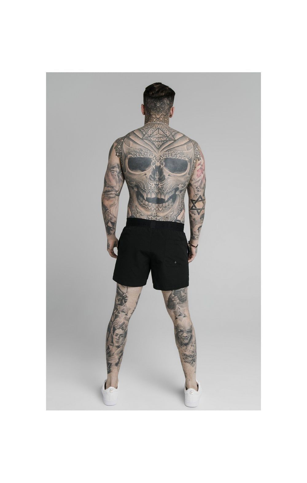 SikSilk Standard Swim Shorts - Black sold by Siksilk product image thumbnail 4