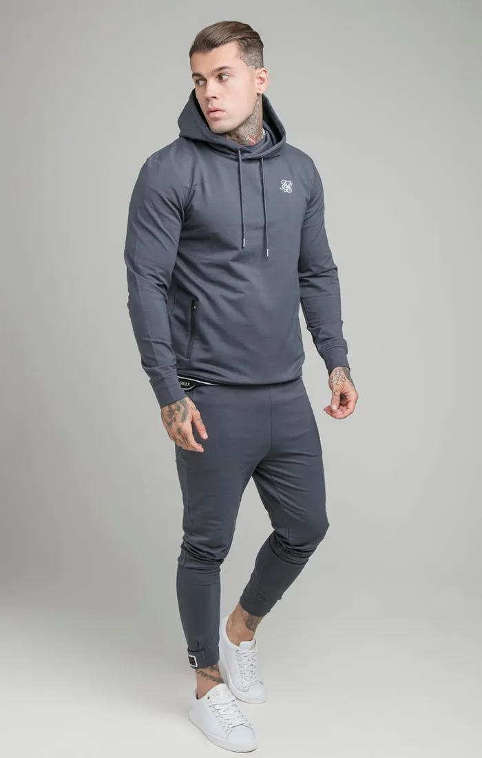 Navy Active Tape Overhead Hoodie sold by Siksilk product image thumbnail 5