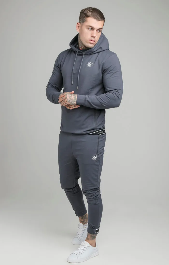 Navy Active Tape Overhead Hoodie sold by Siksilk product image thumbnail 3