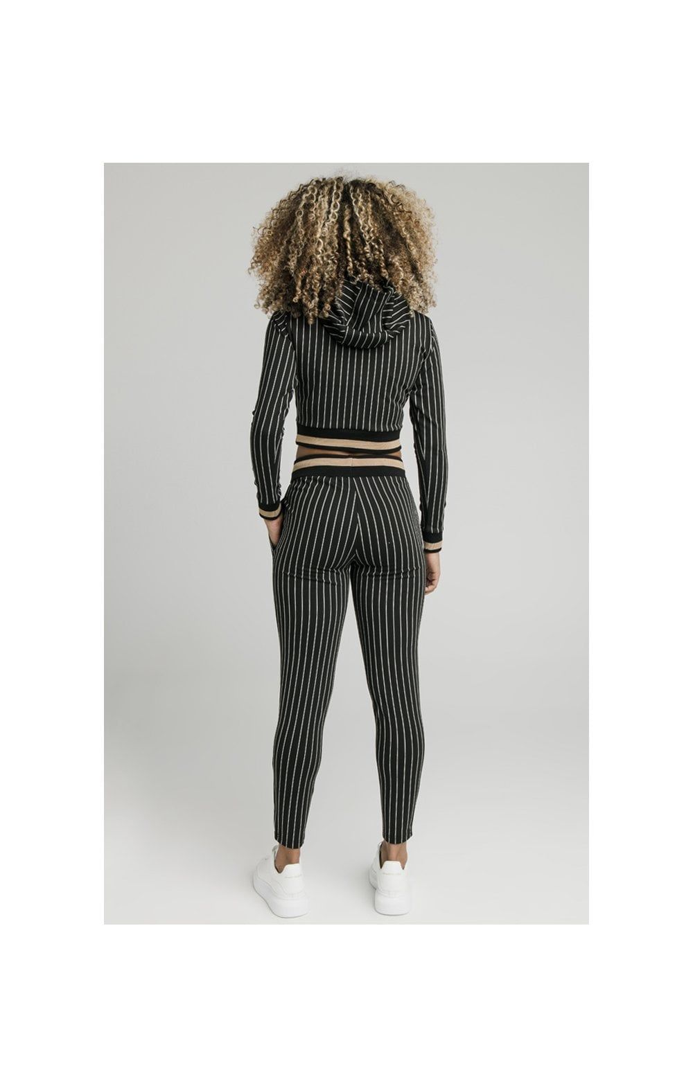 SikSilk Baseball Stripe Joggers - Black sold by Siksilk product image thumbnail 10