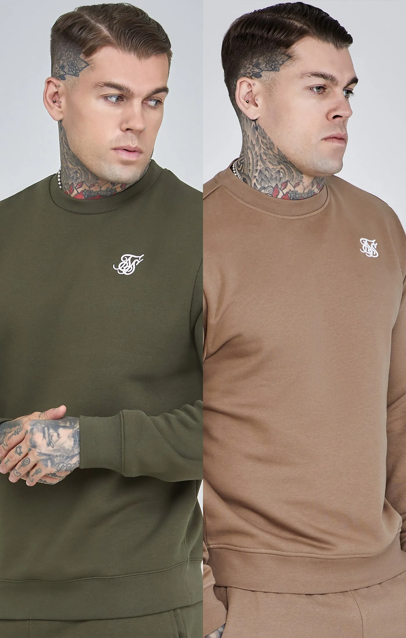 Essentials Sweatshirt Bundle Khaki/Brown sold by Siksilk