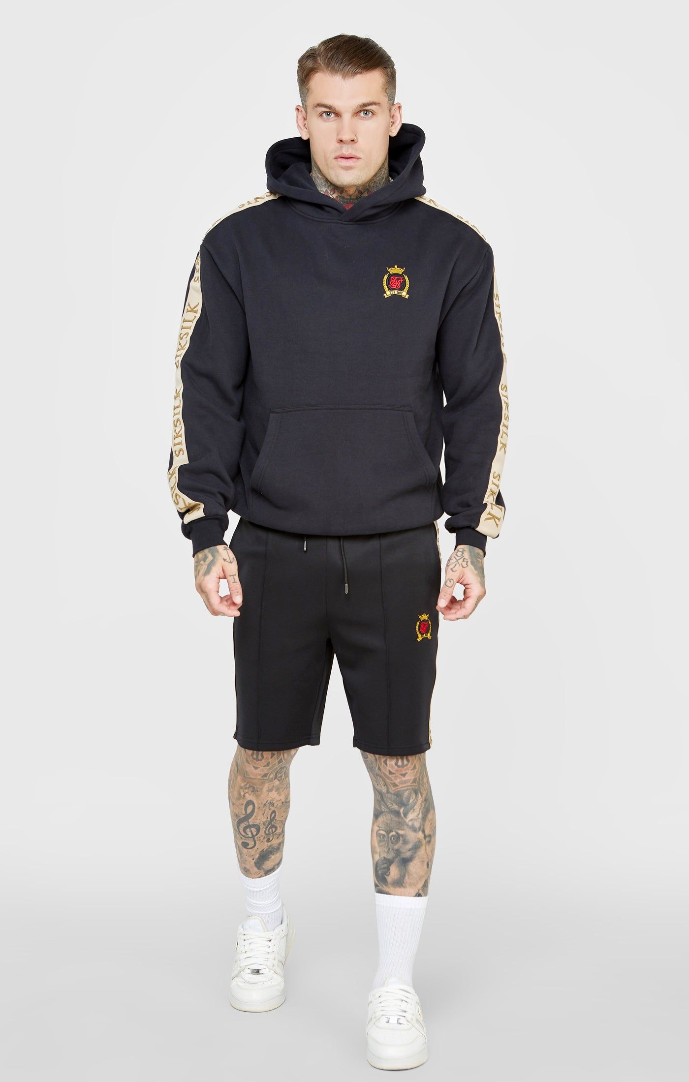 Black Oversized Hoodie sold by Siksilk product image thumbnail 3
