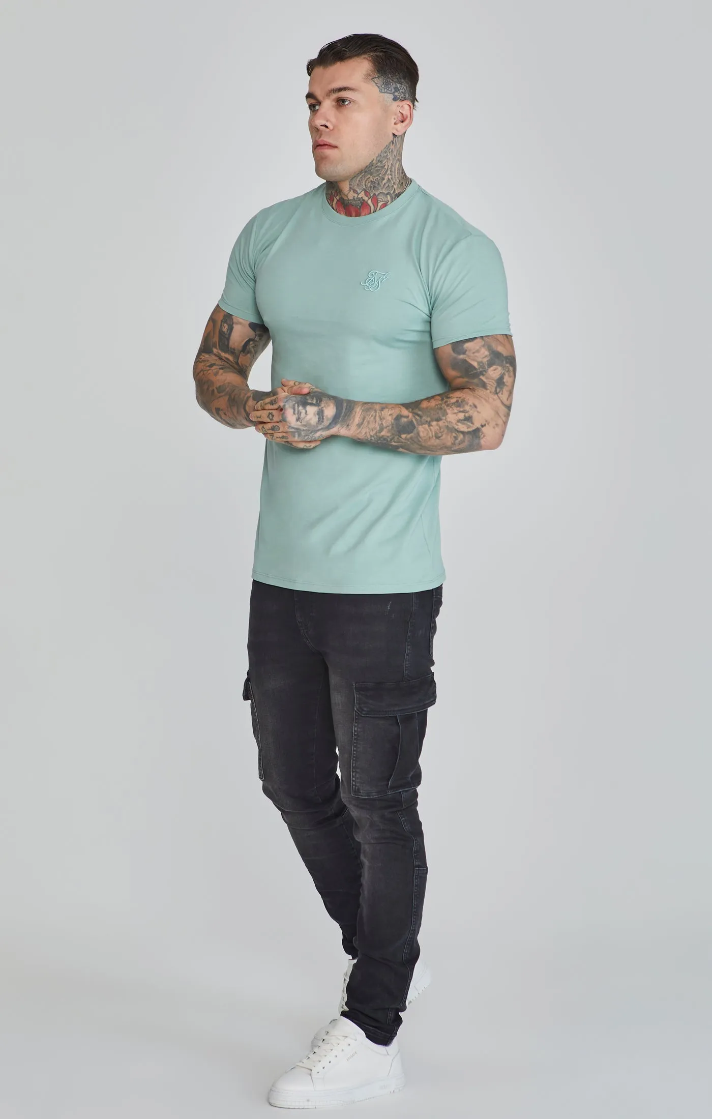 Muscle Fit T-Shirt sold by Siksilk product image thumbnail 4