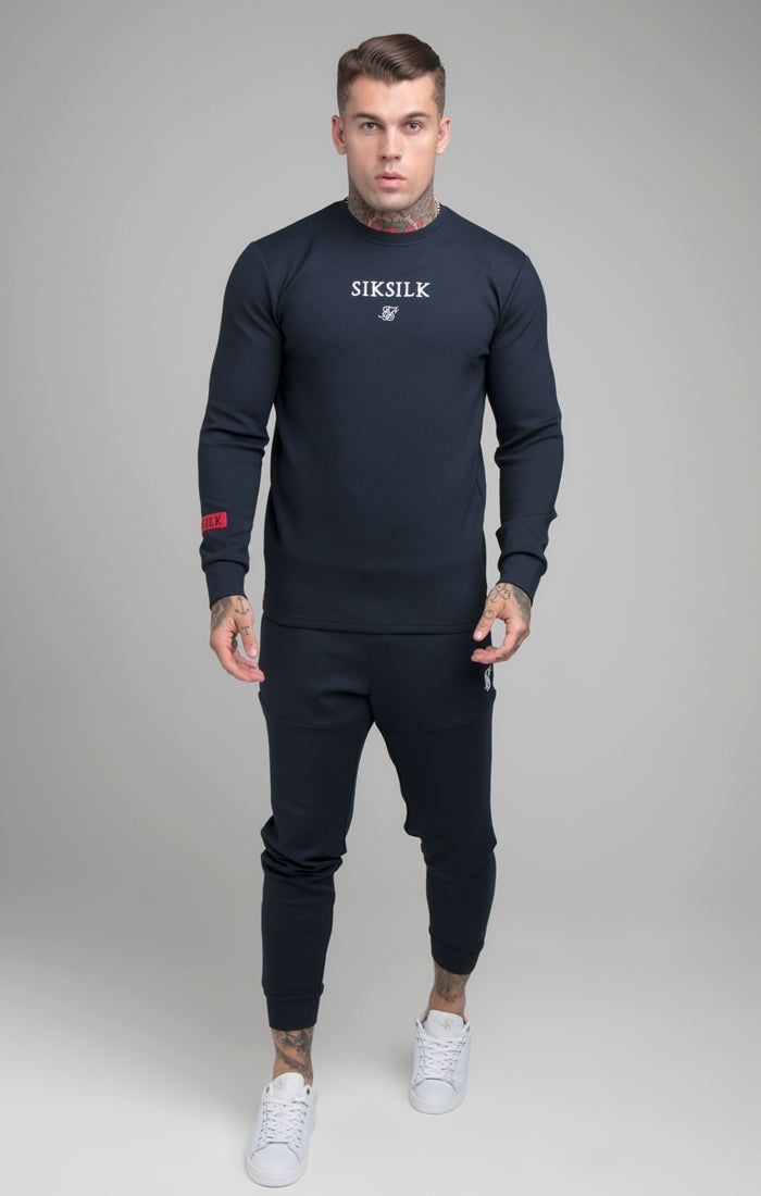 Navy Pro Sweatshirt sold by Siksilk product image thumbnail 2