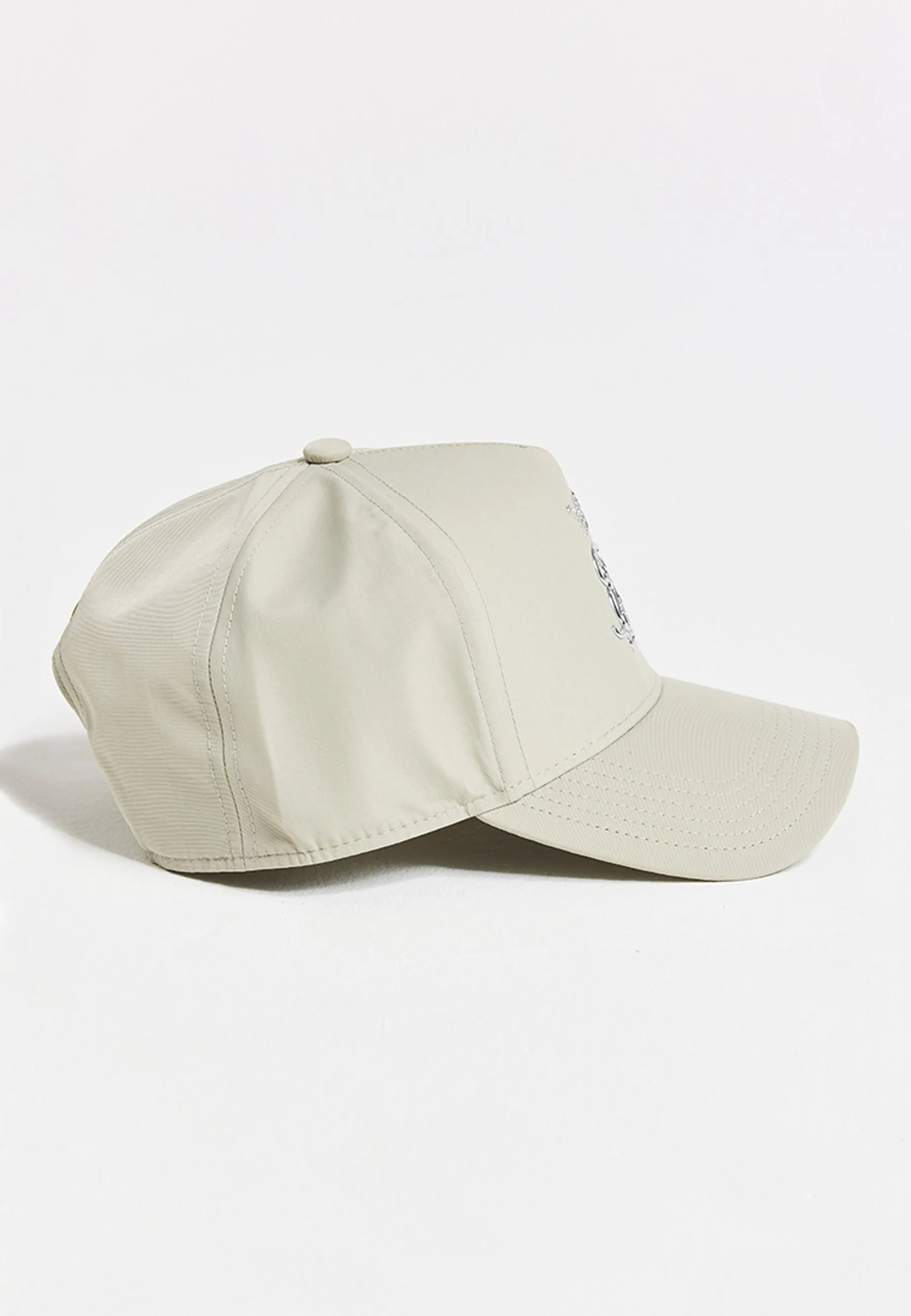 Ecru Metallic Trucker Cap sold by Siksilk product image thumbnail 3