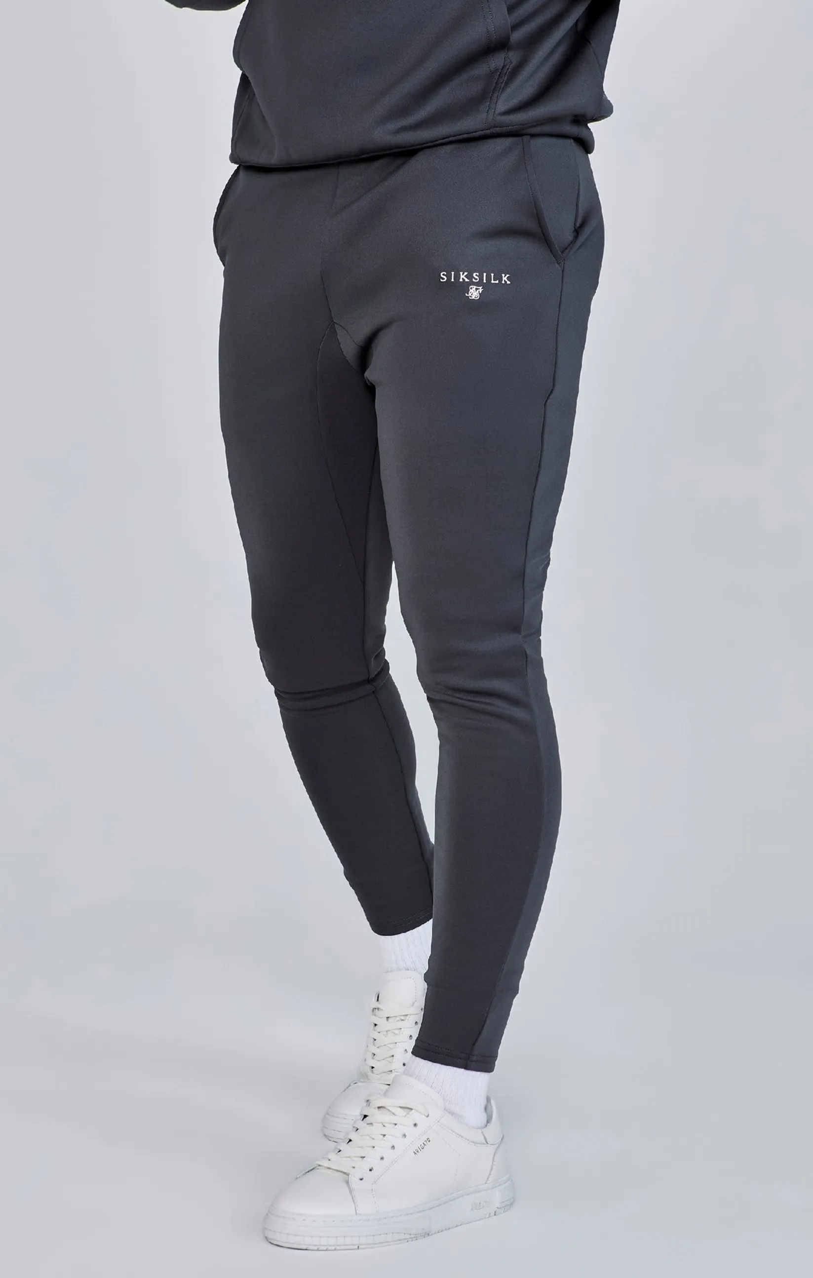 Essentials Poly Joggers Bundle Grey/Navy sold by Siksilk product image thumbnail 2