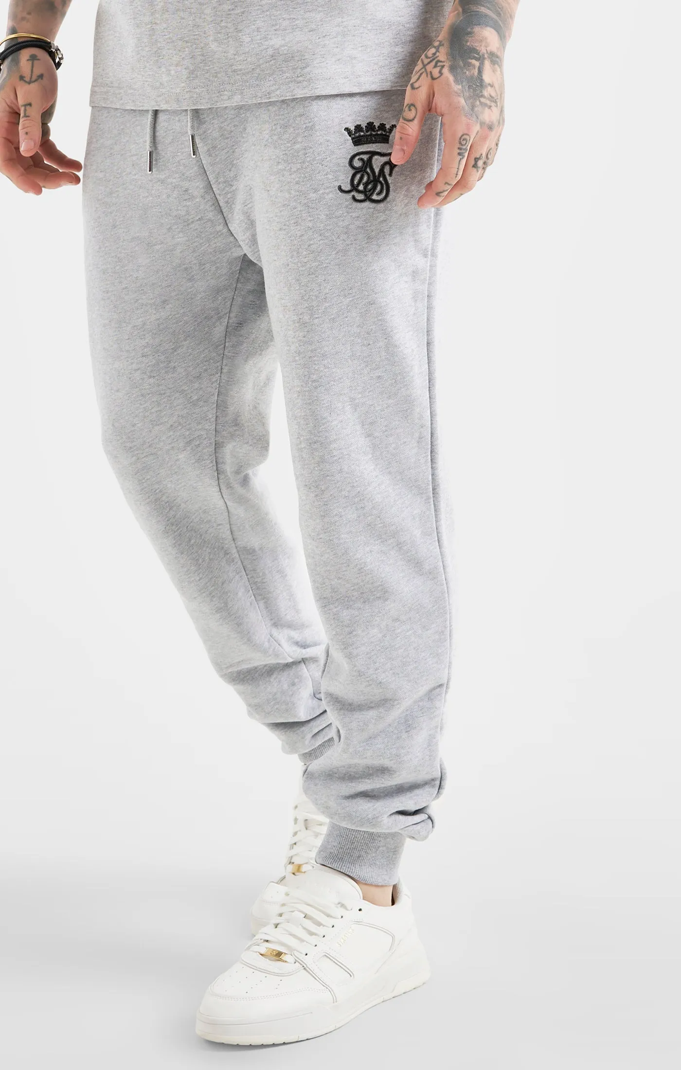 Messi x SikSilk Grey Fleece Pant sold by Siksilk