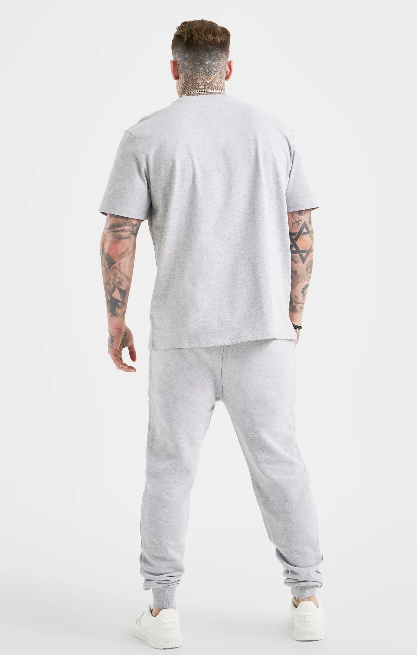 Messi x SikSilk Grey Fleece Pant sold by Siksilk product image thumbnail 5