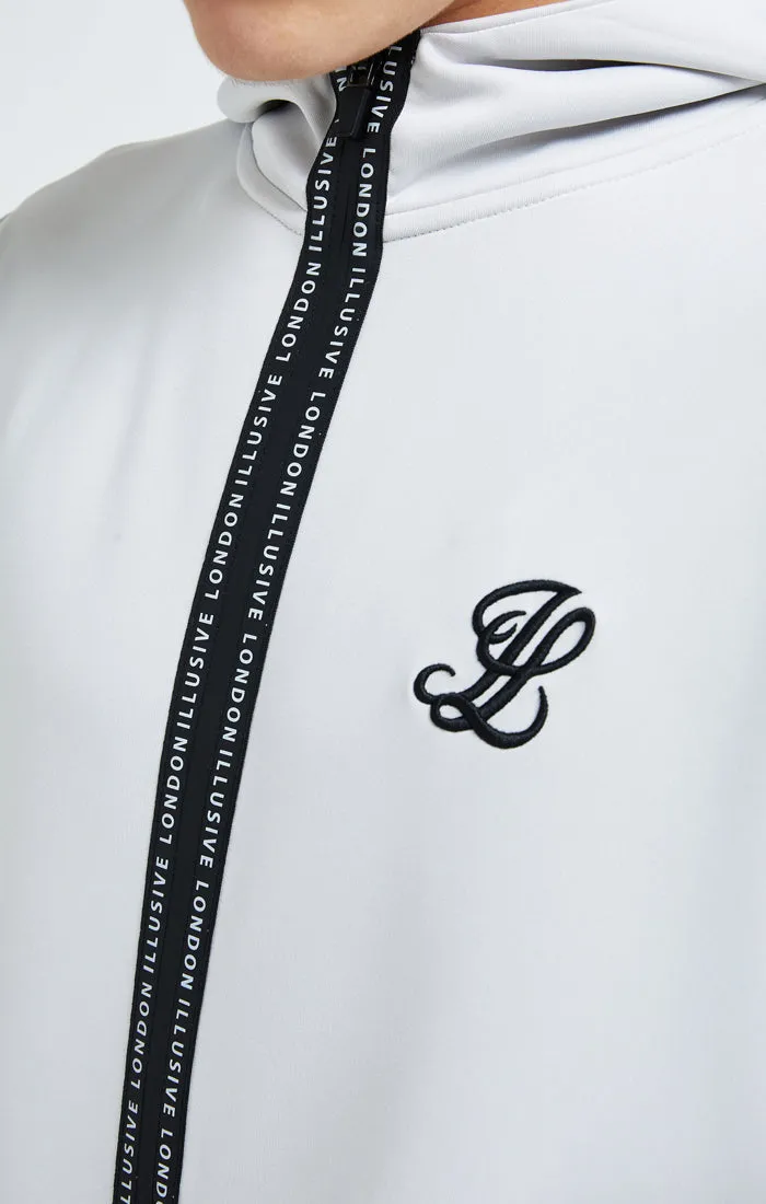 Illusive London Apex Agility Zip Through Hoodie - Grey sold by Siksilk product image thumbnail 2