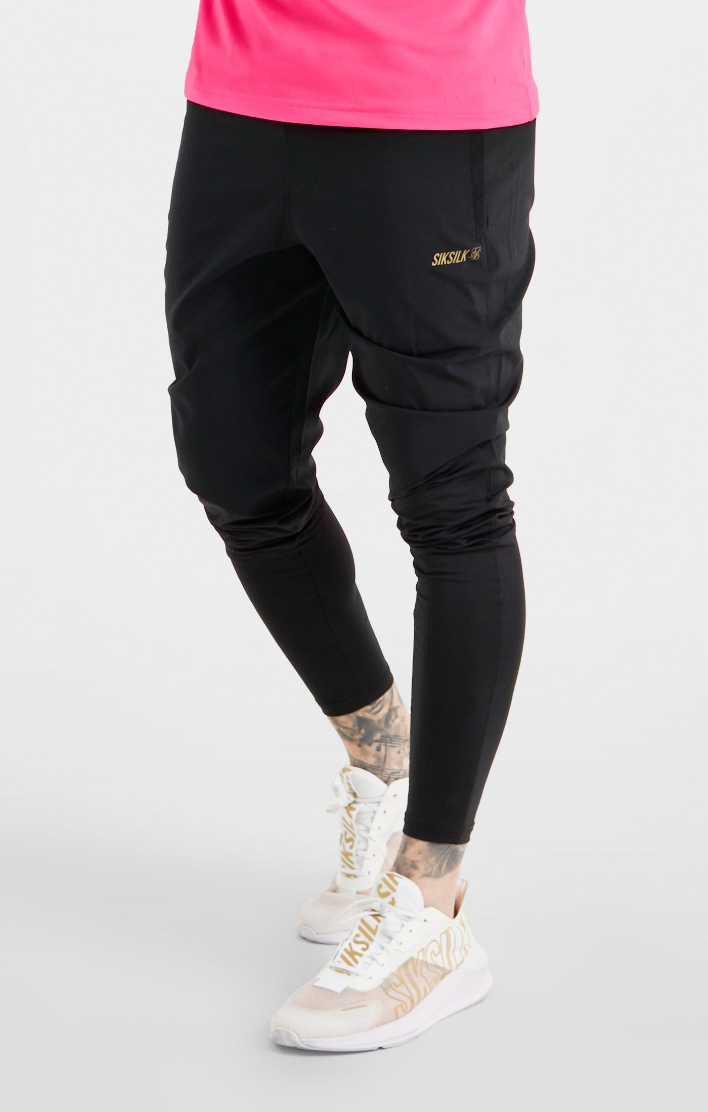Black Sports Pant sold by Siksilk