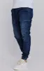 Blue Denim Joggers sold by Siksilk
