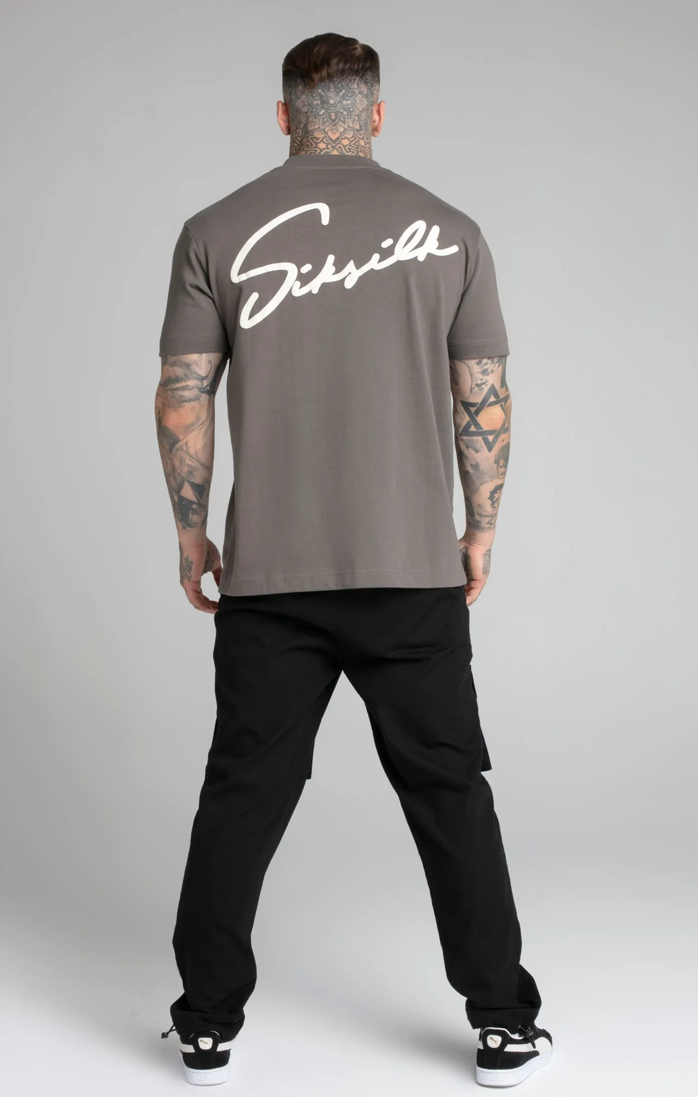 Script T-Shirt sold by Siksilk product image thumbnail 5