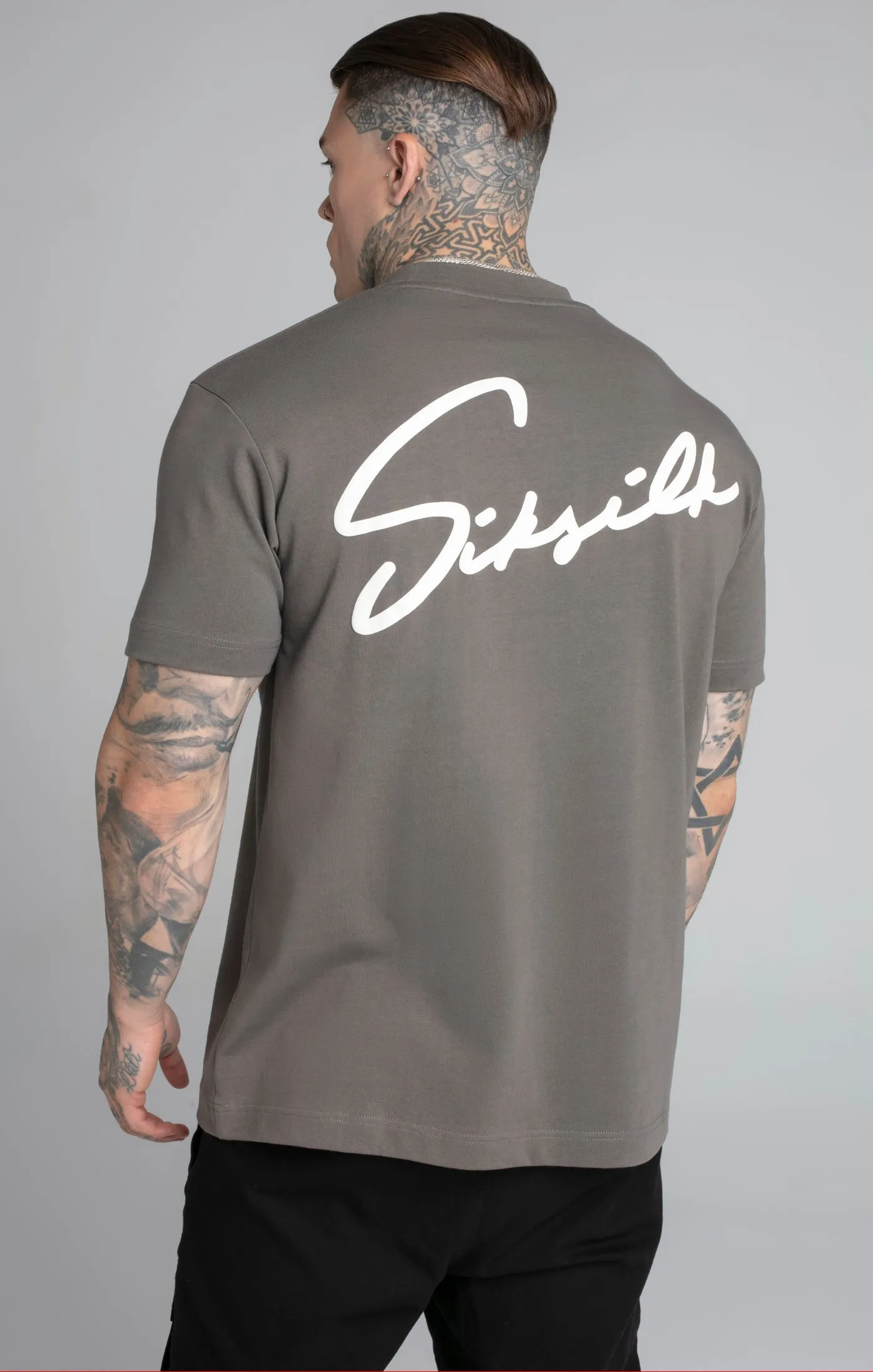 Script T-Shirt sold by Siksilk product image thumbnail 3