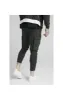 SikSilk Pinstripe Cargo Pants - Black & White sold by Siksilk