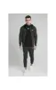 SikSilk Pinstripe Cargo Pants - Black & White sold by Siksilk