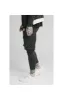 SikSilk Pinstripe Cargo Pants - Black & White sold by Siksilk