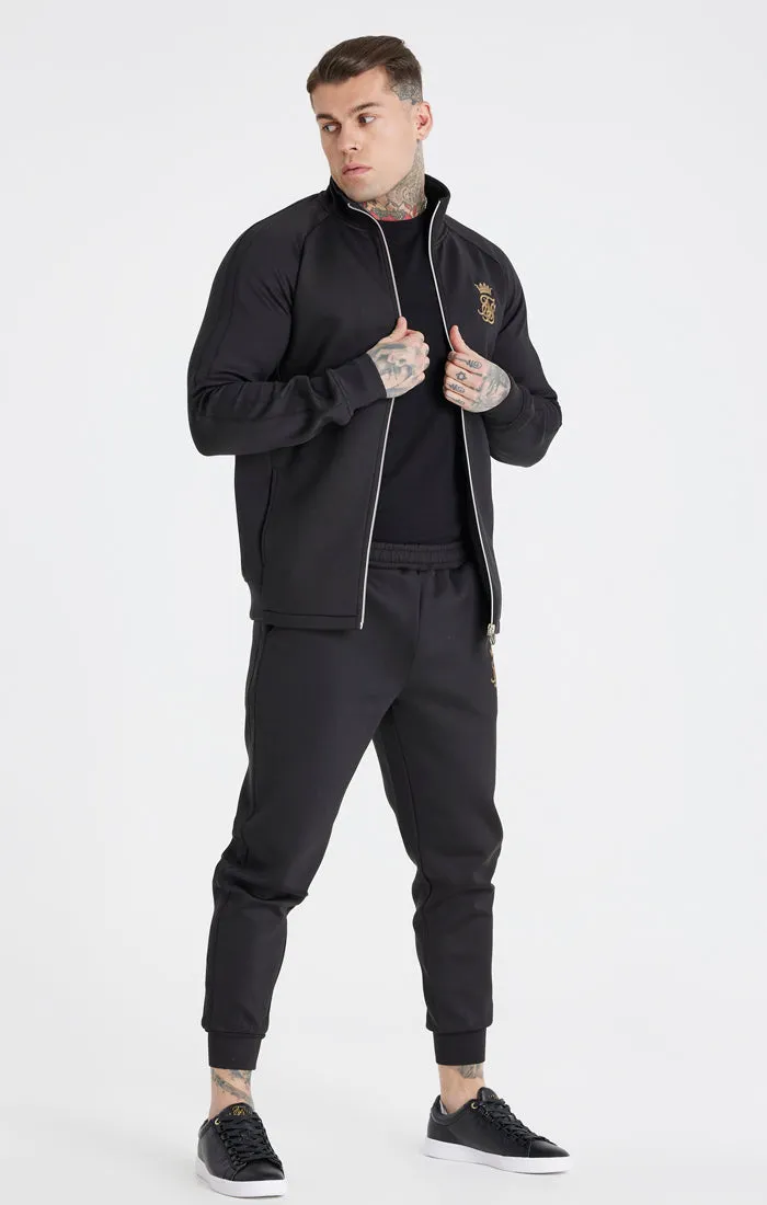 Messi x SikSilk Black Tape Funnel Zip Top sold by Siksilk product image thumbnail 4