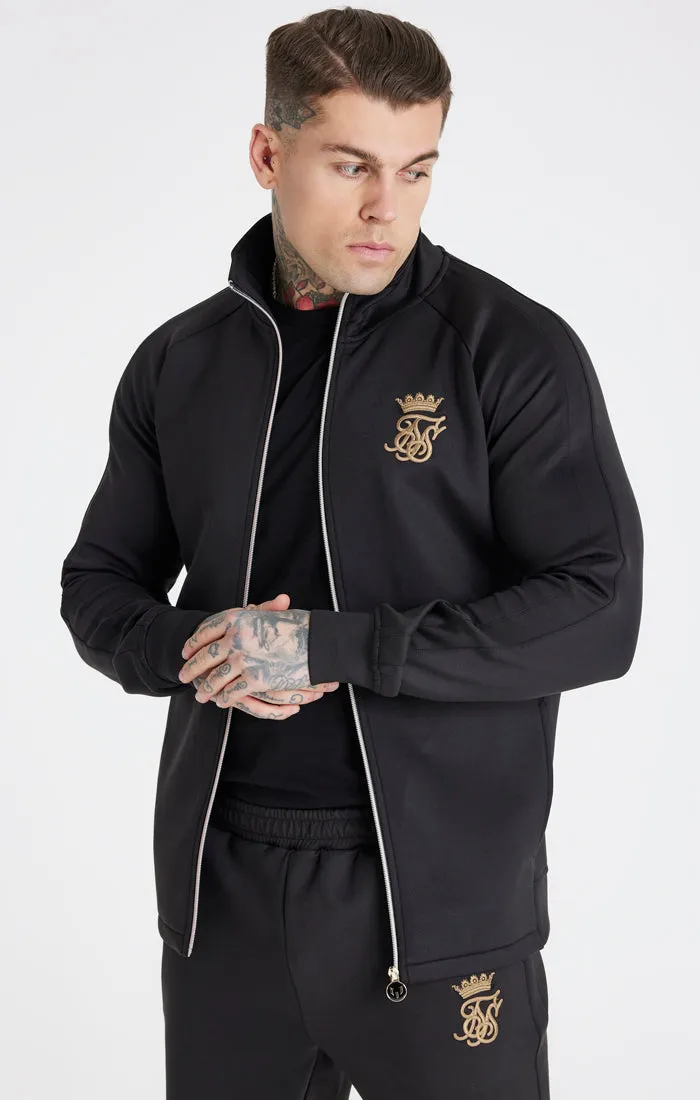 Messi x SikSilk Black Tape Funnel Zip Top sold by Siksilk