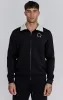 Black Crest Track Top sold by Siksilk